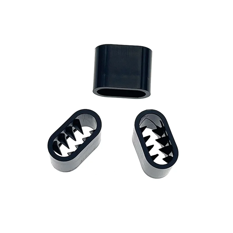 Hot Sale Popular Bracelet Clasp Security One-way Slide Plastic Disposable Wristband Locks for Fabric