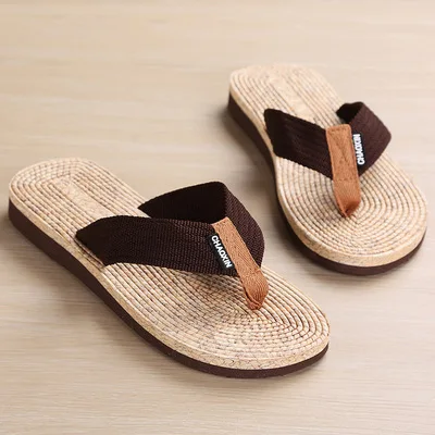 

Manufacturer Wholesaling Summer Beach Casual Cheap House Men's Slippers, B 1/b2/b3/br1/br2/br3/bl1/bl2/bl3/green