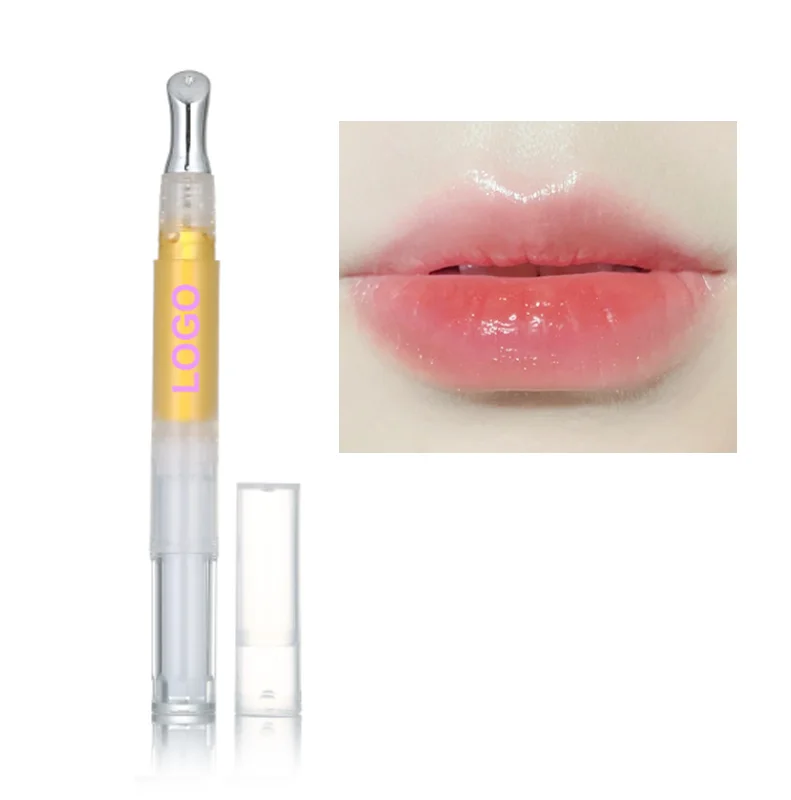 

New lip care nourishing lip care cosmetics Vitamin C vegan honey lip oil private label