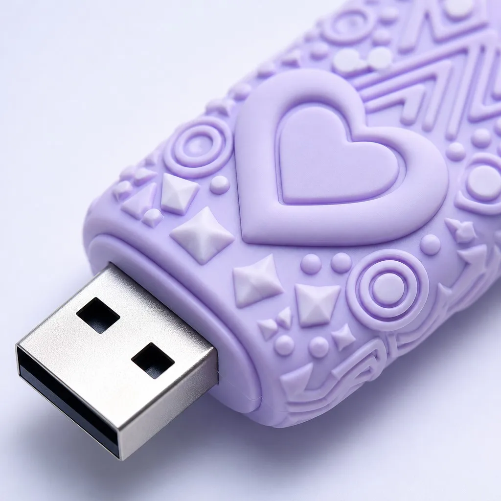 3D Embossed Silicone Texture Close-up