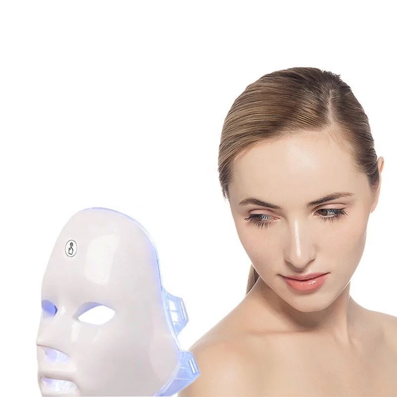 

2021z Wireless 7 Color Led Photon Light Therapy Machine Home Use LED Facial Masks