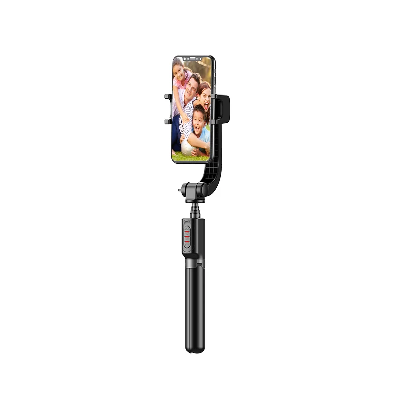 

Custom convenient and fast smart bluetooth connection one-key shooting remote control wireless selfie stick tripod, Black, white