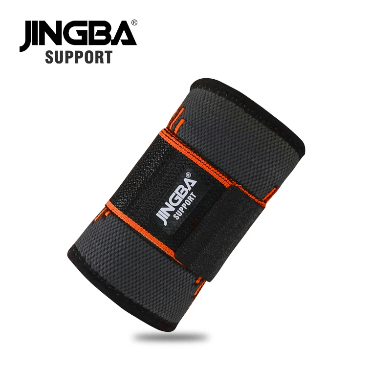 JINGBA Adjustable Sports Wrist Support Brace Custom Nylon Breathable Lightweight Weightlifting Work Sports Spandex Stabilizer