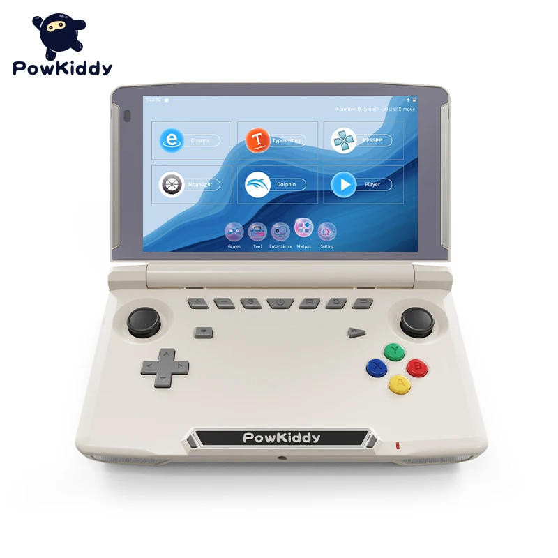 

Powkiddy New X18S Android 11 T618 Chip 5.5 Inch Touch IPS Screen Flip Handheld Game Cosole Mobile Game Players Ram 4GB Rom 64GB