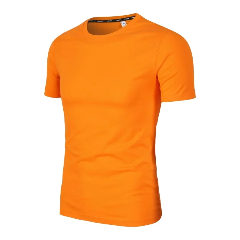 

2021 Breathable t-shirt 100% cotton with logo custom printing