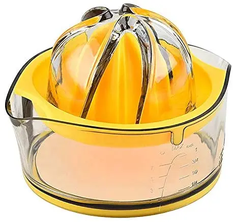 

Amazon Hot Sale Citrus Lemon Orange Juicer Cup Shape Lemon Lime Squeezer Max Extraction Rotary Pressing Juicer