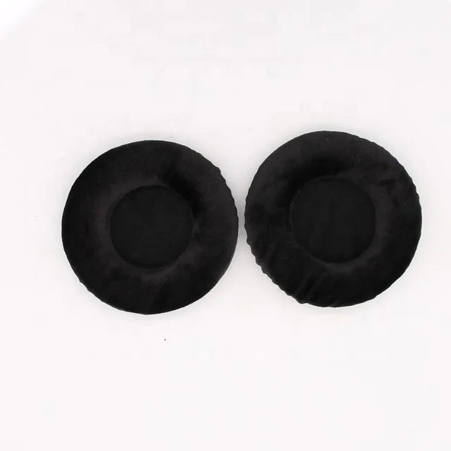 

Free Shipping Replacement Ear Pads with Protein and Velvet for ATH WS70 WS99 MDR-V55 Headphone Ear Pad/Cushion (Black), Black and other