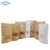 /product-detail/custom-snack-tea-coffee-rice-food-ziplock-stand-up-pouch-kraft-packaging-paper-bag-with-window-62391879007.html