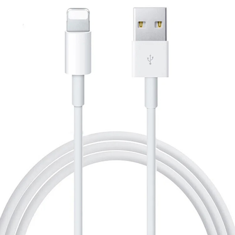 

For iphone 2.4A Fast Charging USB Data cable lightning original usb cable charger for iphone 11pro/8/7/x, White