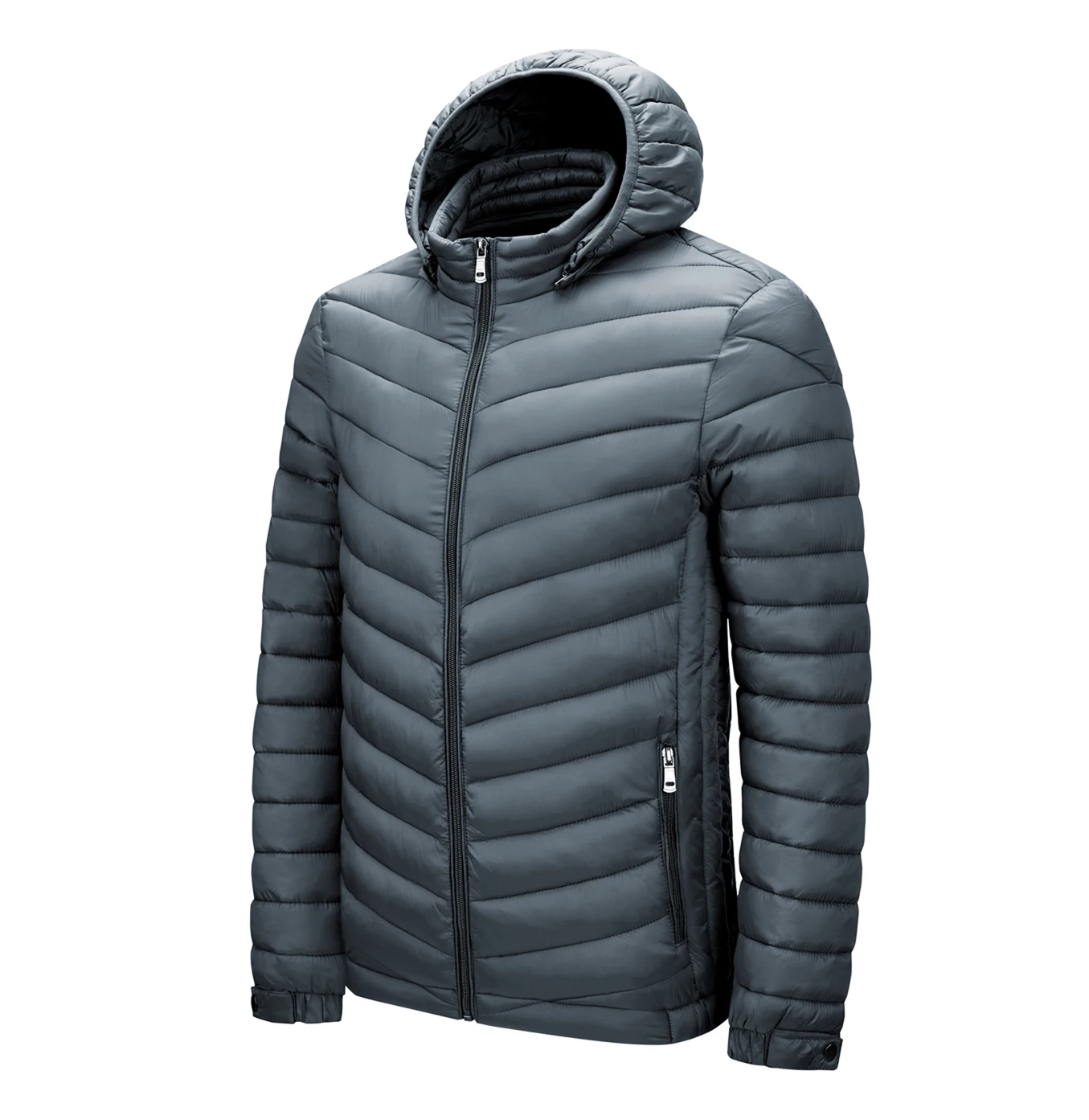 

Top quality winter men's noly warm jacket men's casual jacket with hat men jackets winter