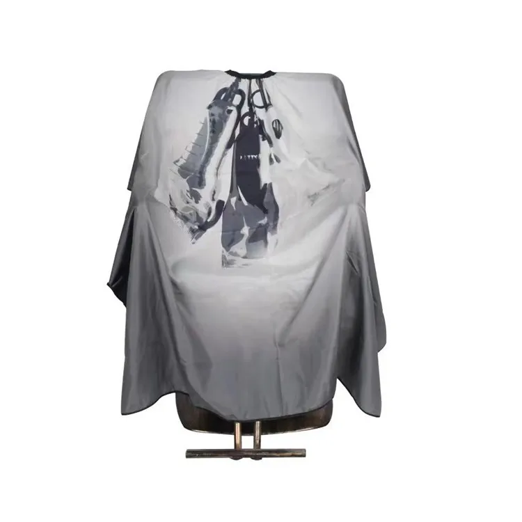 

Hot sale New design beautiful custom barber cape, Blue purple white red yellow