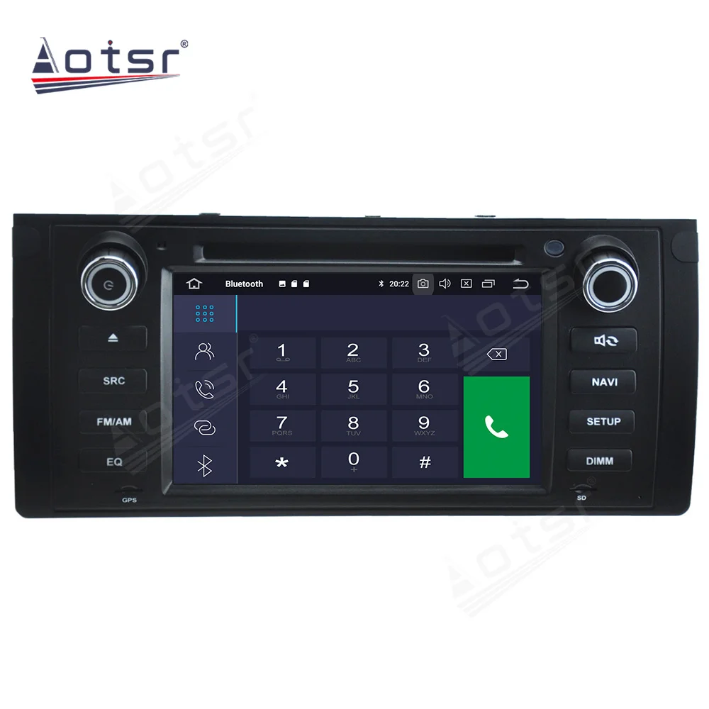 

Android 10 DSP For BMW 5 Series E39 M5 X5 E5 1995-2003 Car Multimedia Radio Player Stereo Screen Audio Navi head unit