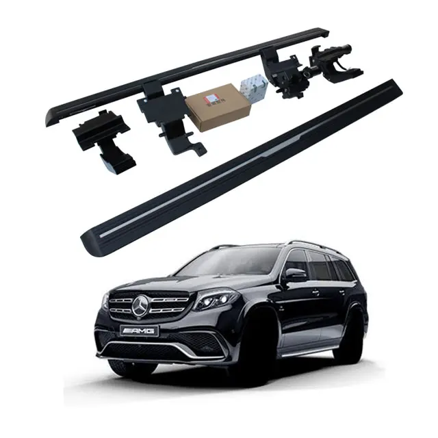 

Auto Body Parts for Mercedes Benz GLS Powered Side Step Carbon Fiber Printed Electric Running Board