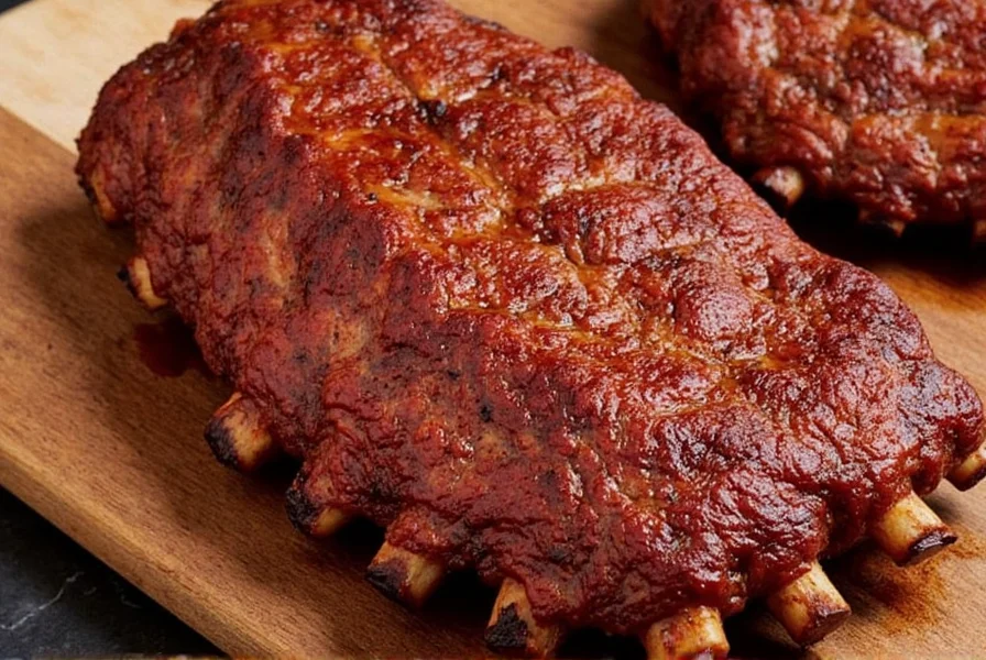 smoked ribs