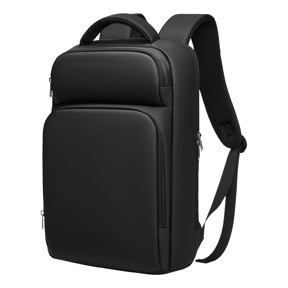 Business Slim Small Backpack Computer Travel Backpacks 15.6 Inch Waterproof Laptop Bag for Work Office College Backpack for Men