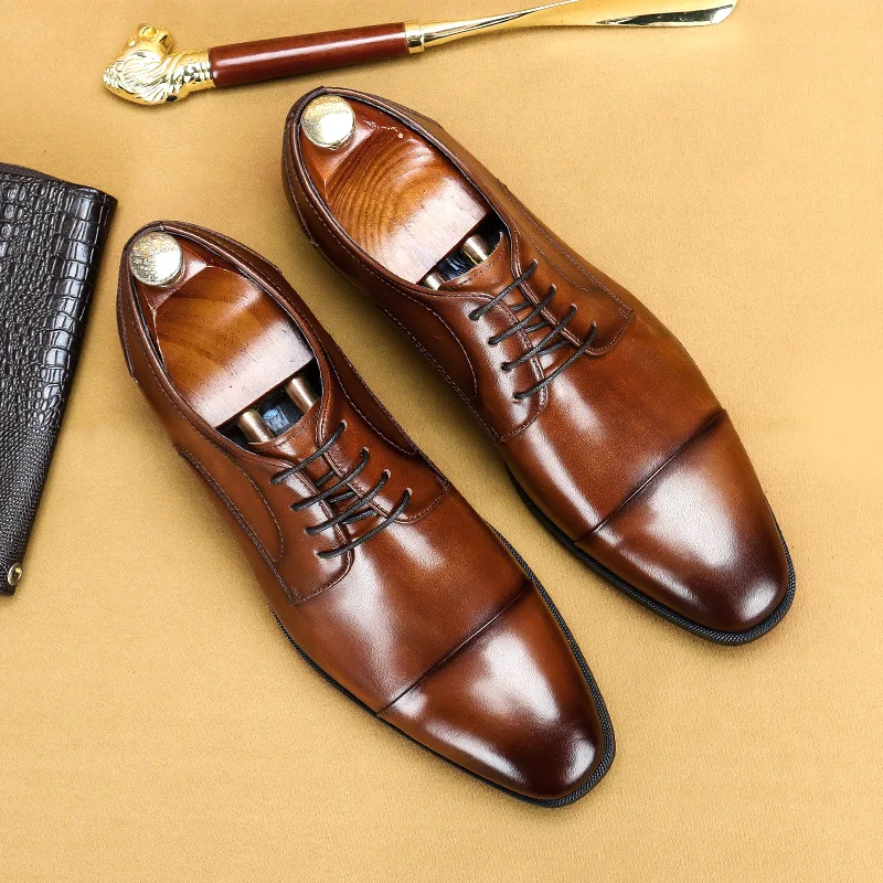 

Casual Shoes Men's Shoes Genuine Leather Flats Office Luxury