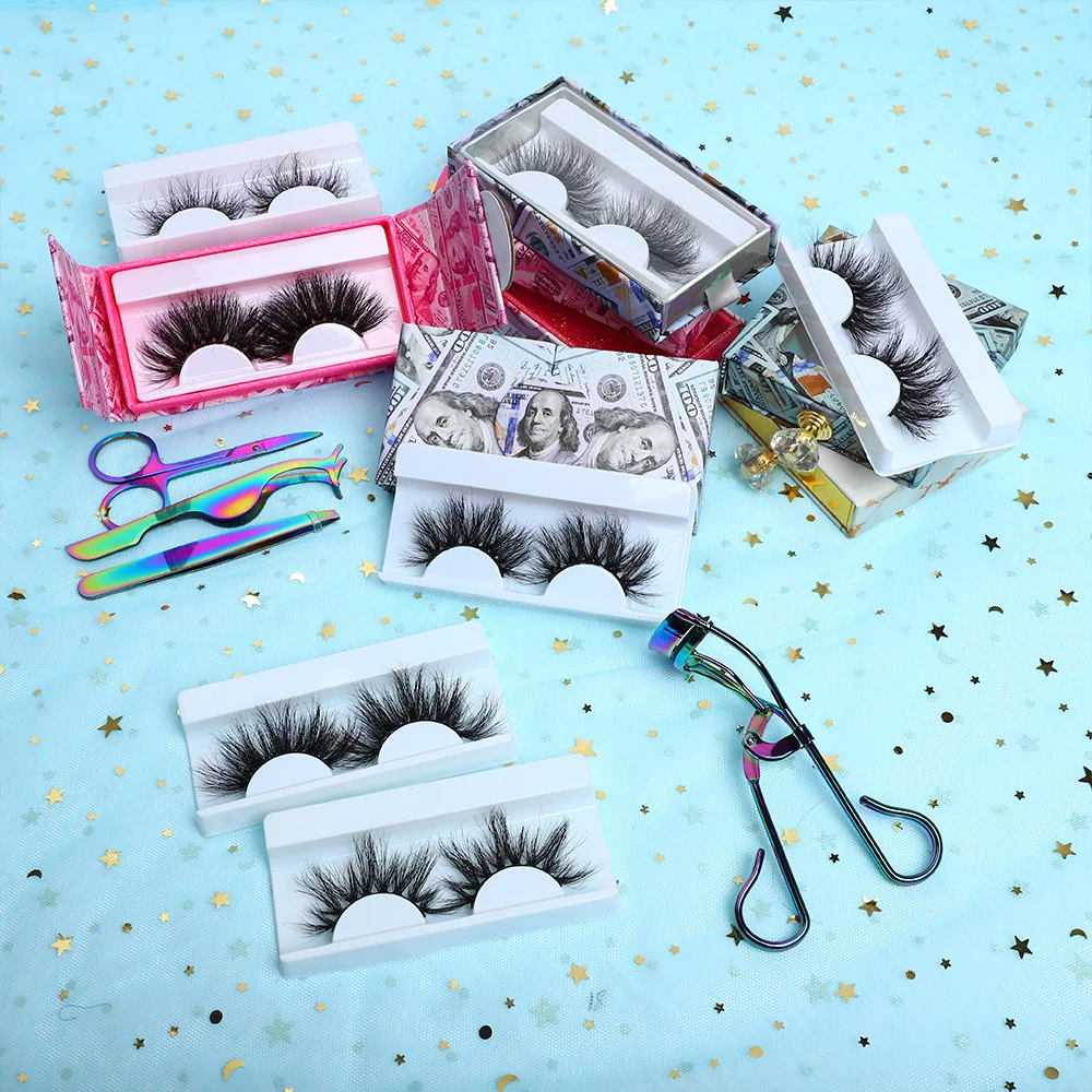 

AG40 Factory wholesale custom 15 mm 3d synthetic vendors n box custom packaging eyelashes, Black color