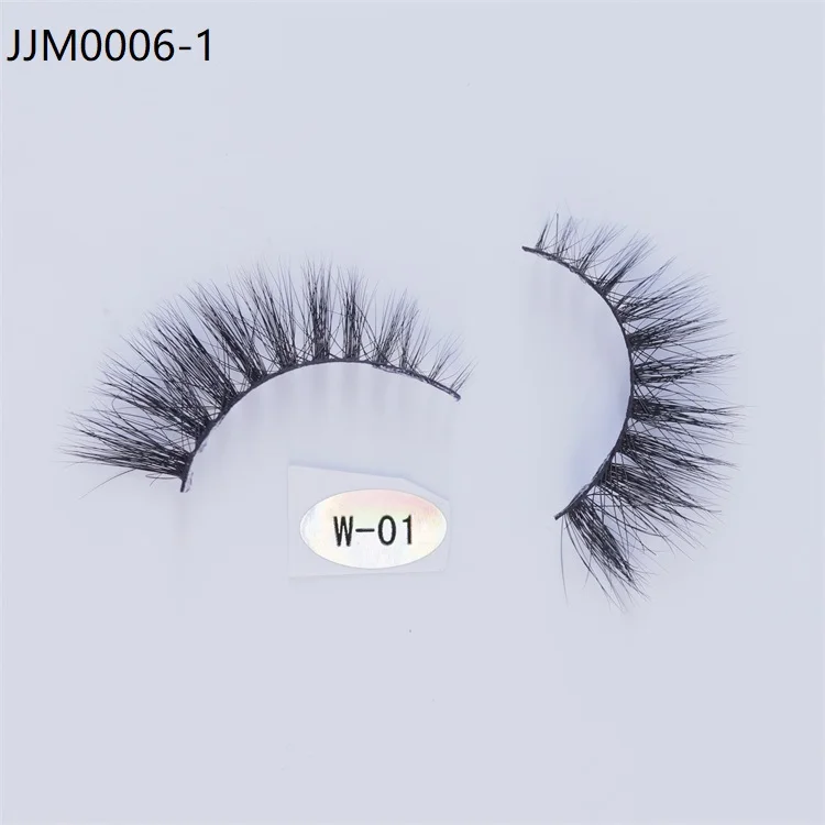 

W Series 3D Mink False Eyelashes Multi-layer Natural Dense Mink Eyelash Flatness Manufacturers Wholesale