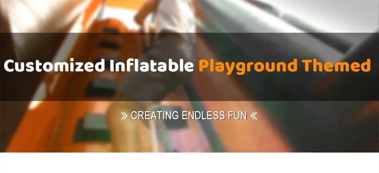 Customized inflatable park
