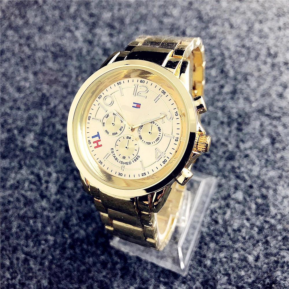 

high quality custom logo most selling watches fashion watch new 2020 wristwatch and bracelet set of low price, Gold