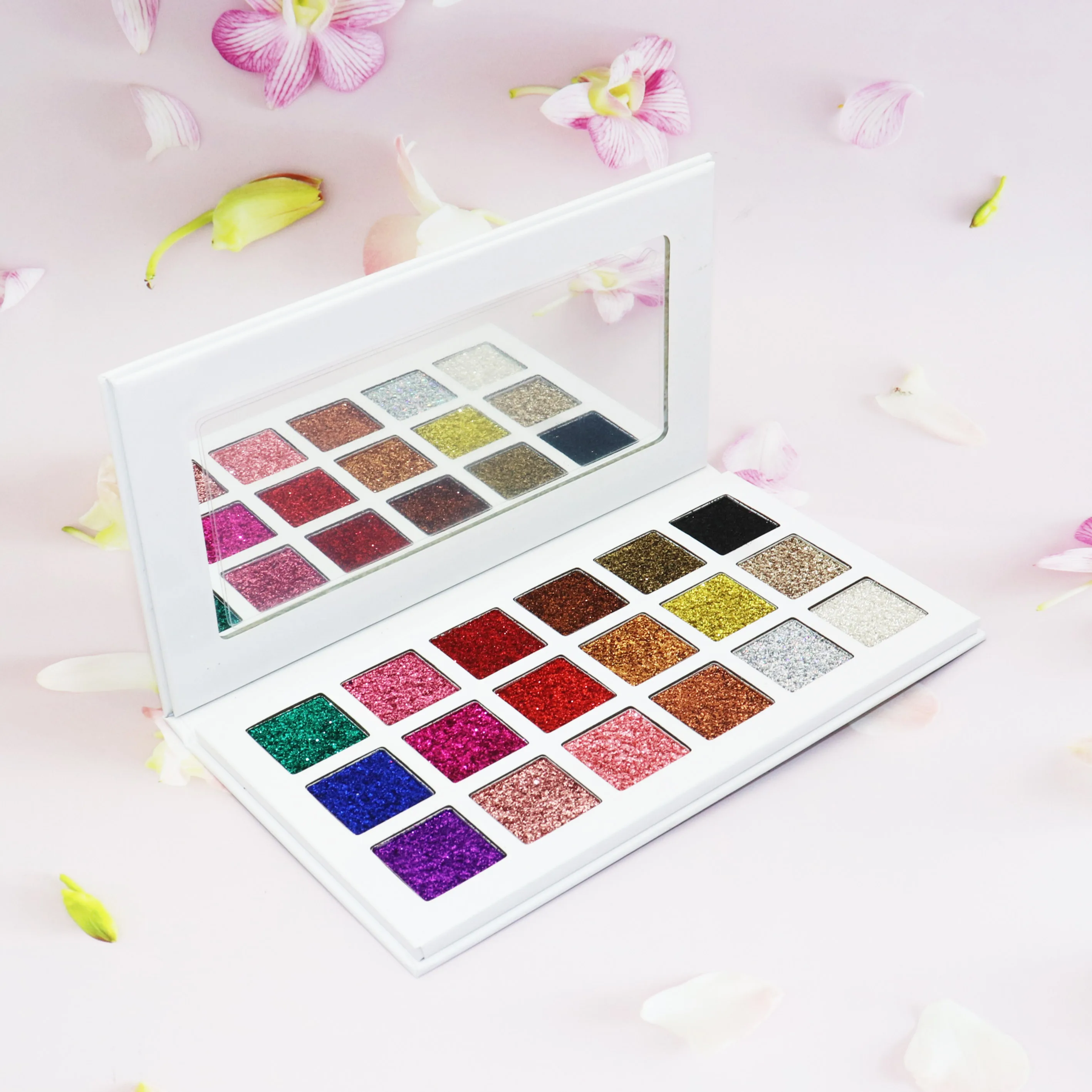 

Eyeshadow Palette Glitter Custom Pigment Neutral Eye Shadows