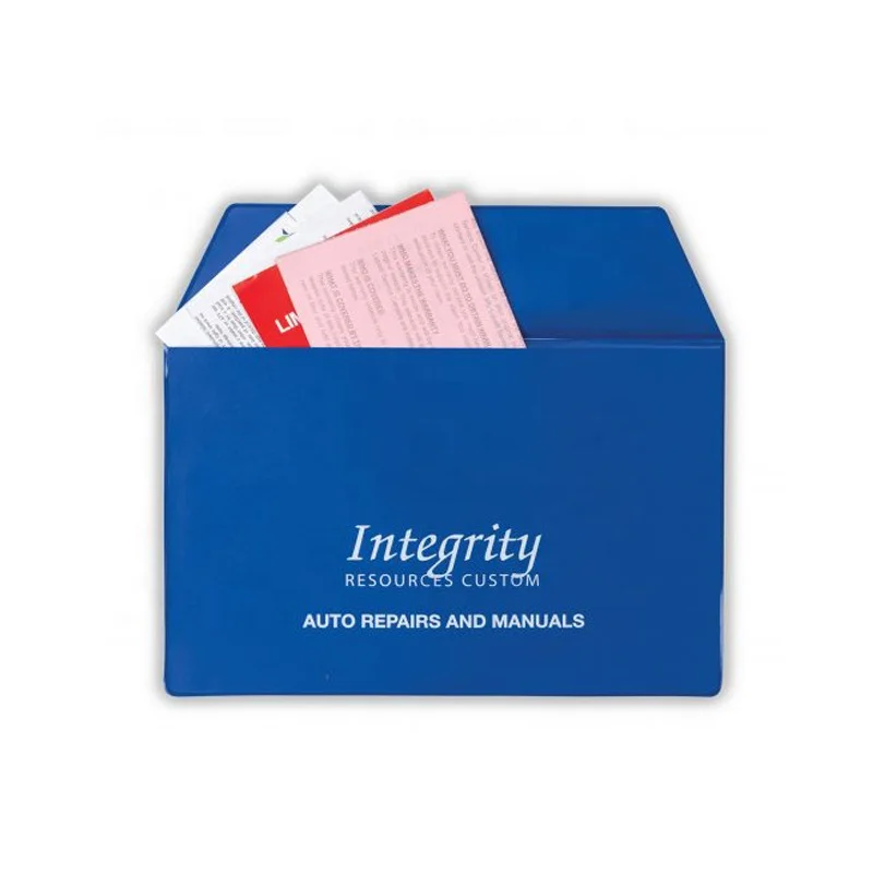 Hight Quality Customized Logo Blue Car Folding Document Holder Buy