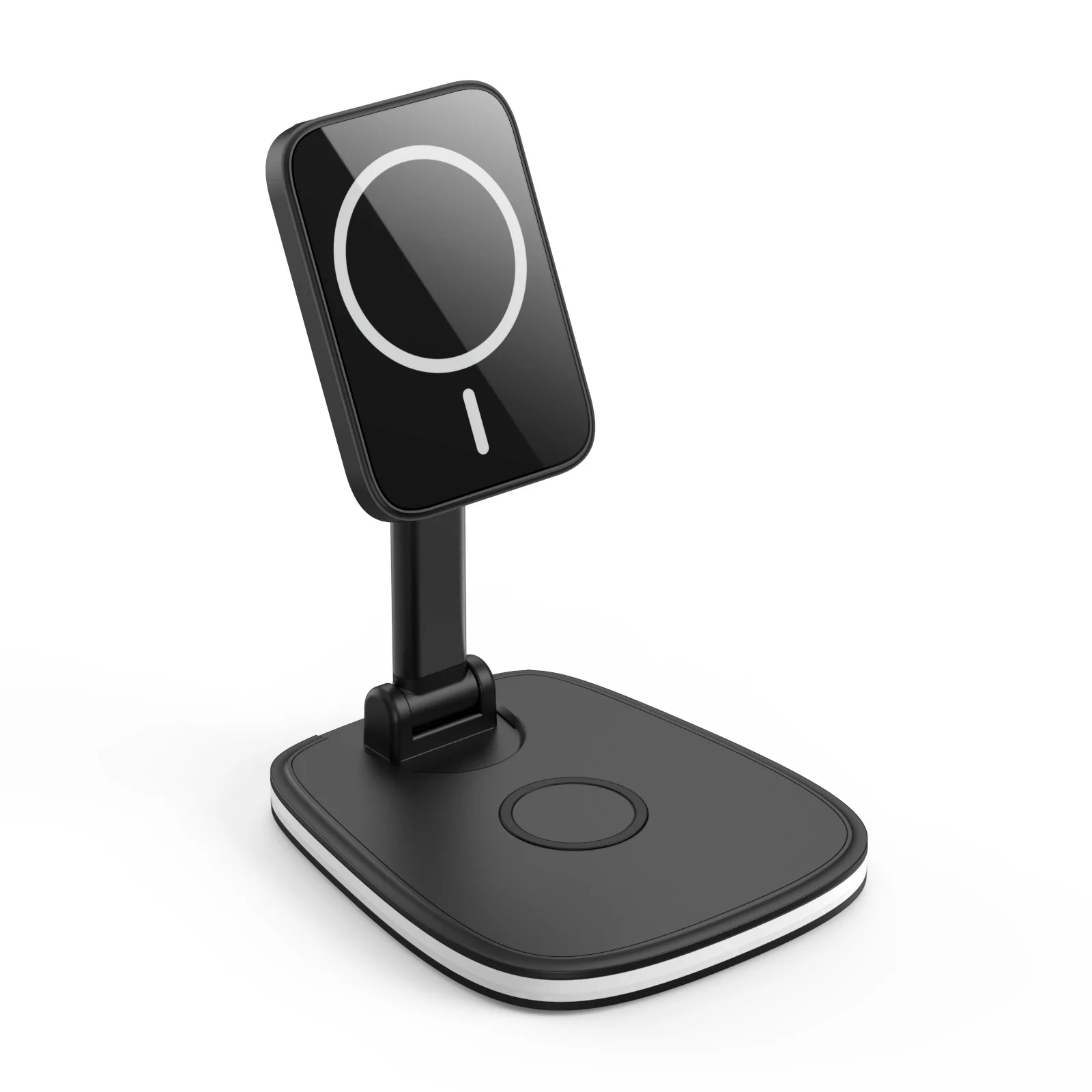 

wireless charger 15W Magnetic Wireless Charger with standing for iPhone 12 iPhone 12 Pro charger, White/black