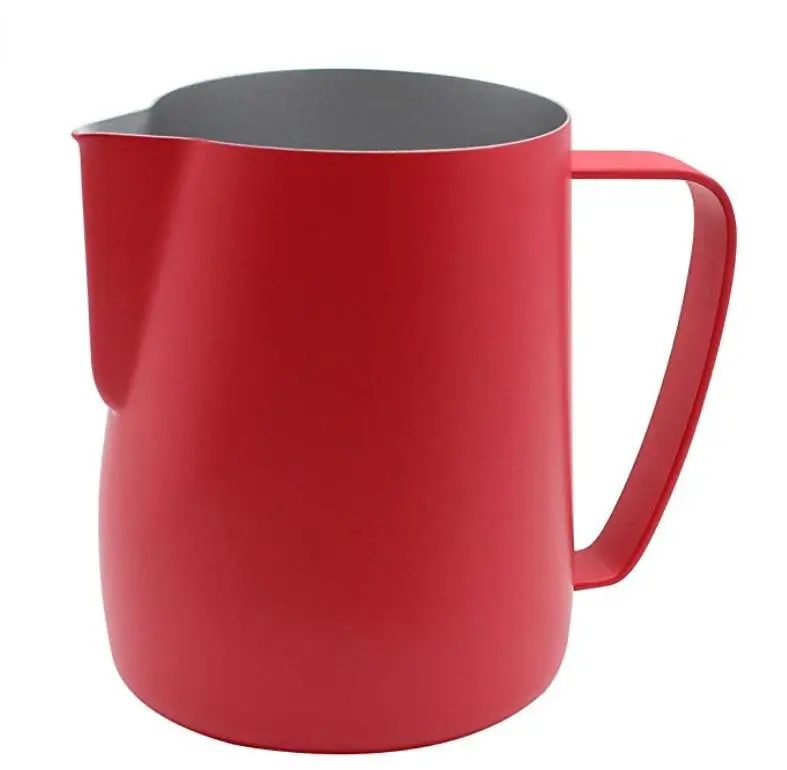 

Red Stainless steel coffee tools, barista kit steam pitcher, Color