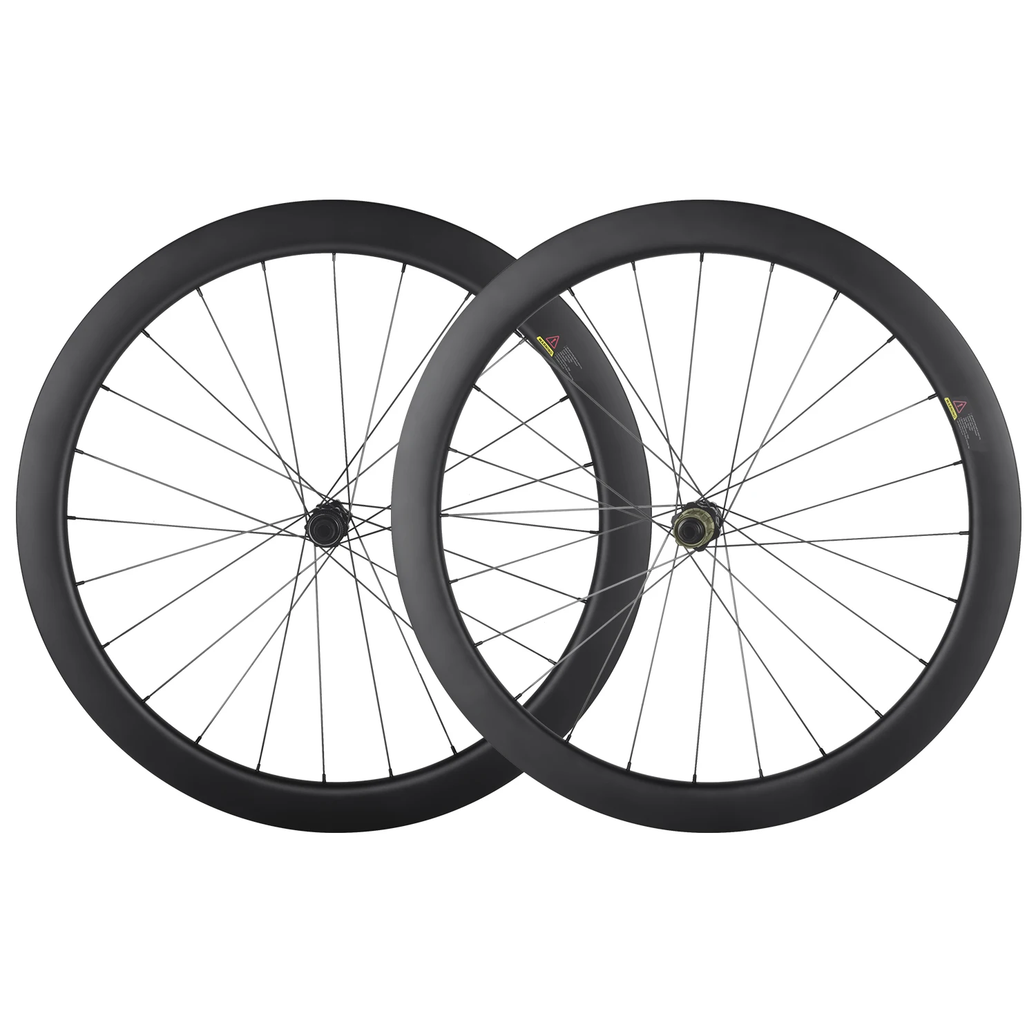 

New Arrival One Pair 700C Carbon Fiber Wheel set Cycling Clincher Dics Brake Wheels Road Bike Bicycle Wheelset