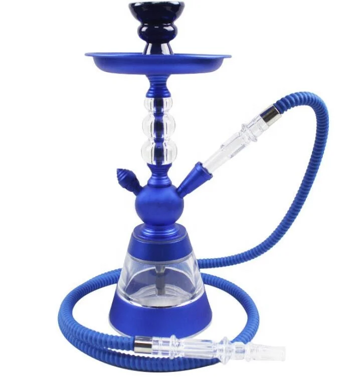 

China Factory High Quality Acrylic Stock hookah Shisha, Blue, red, pink, rose gold, champagne, black