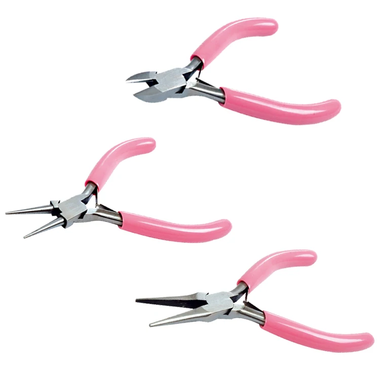 

XuQian High Quality 3 Pieces Jewelry Making Tools Set with Zip Case