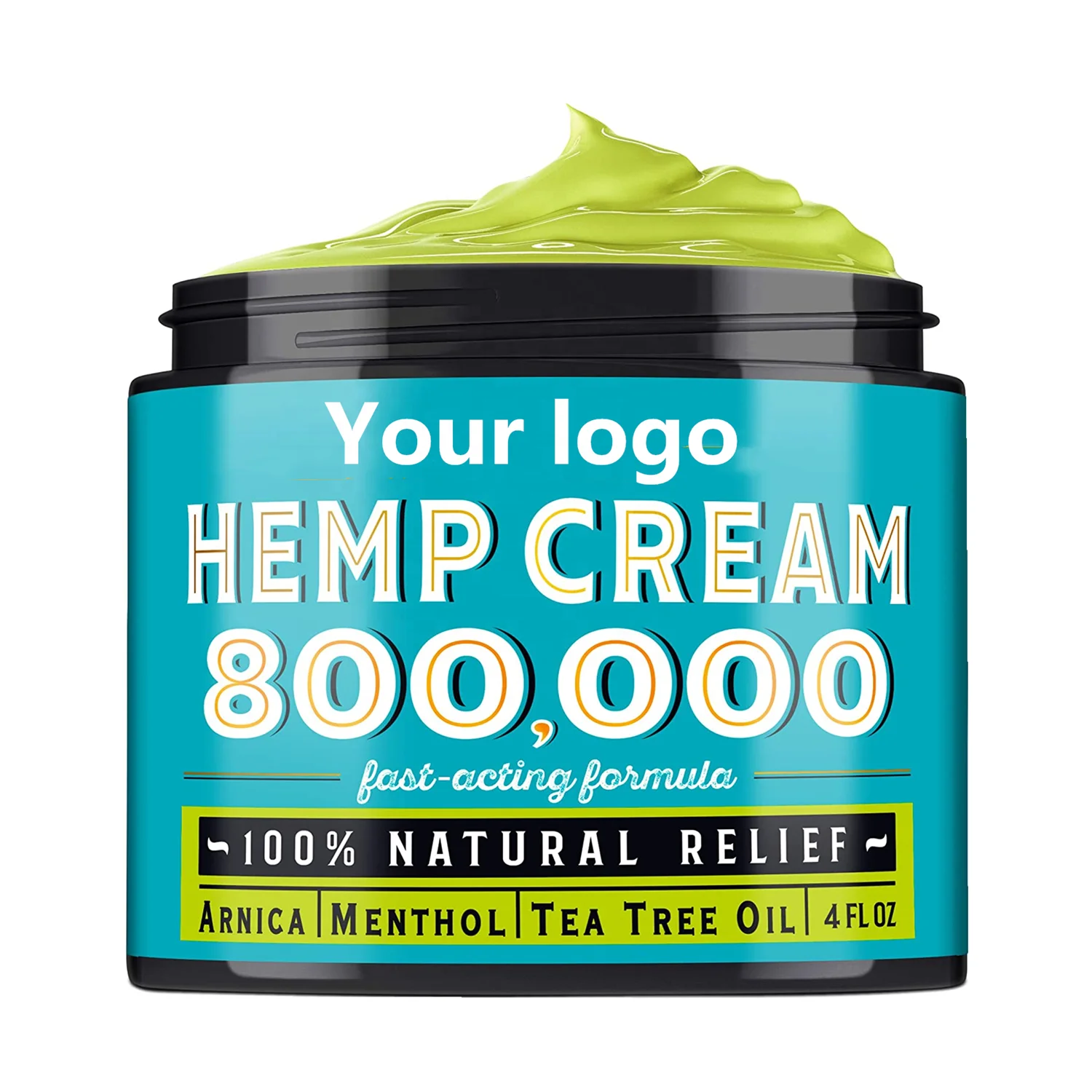 

Private Label Natural Pain Relief Hemp CBD Cream Hemp oil cream for Relieve Muscle