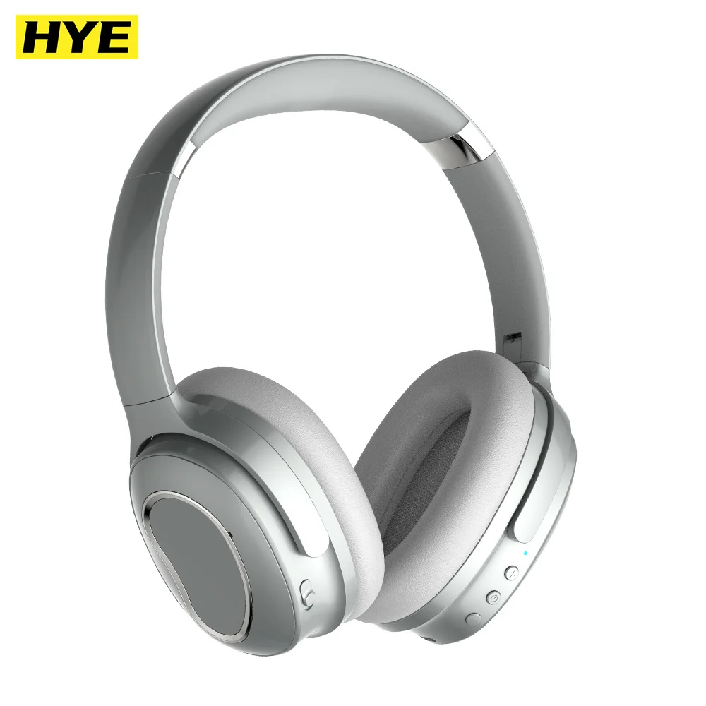 

H001 ANC Headphones Wireless headset Support mobile connection Double fed stereo noise isolationl BT5.0 Black white OEM