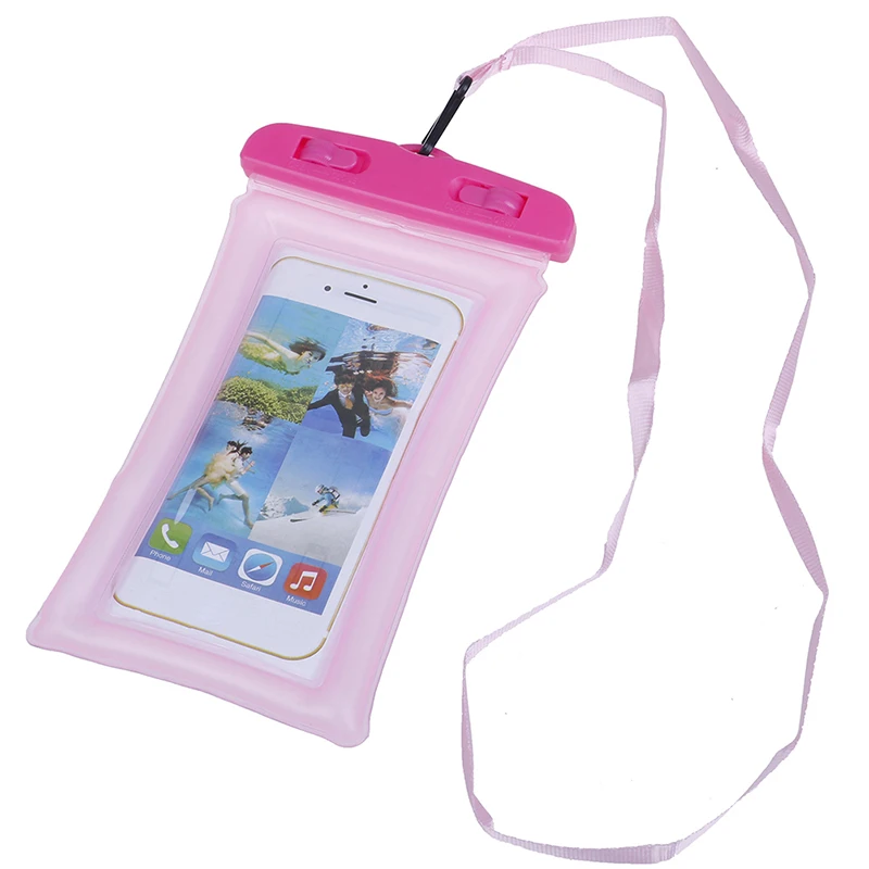 

iversal Waterproof Smartphone Case For Phone Pouch Bag Underwater Clear PVC Sealed Phone Case For Smart Phones