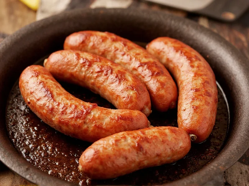Cooked Sausage Temp: Safe Internal Temperatures Guide