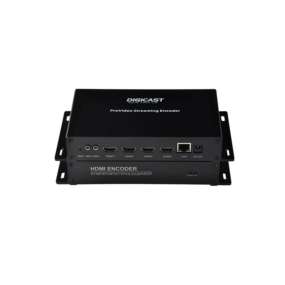 

Best selling up to 1080P HD 4 Channel h.265 Encoder IPTV Streaming Server Encoders IPTV