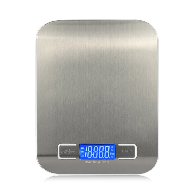 

Stainless Steel 5Kg Electrical Weighing Kitchen Food Digital Scale