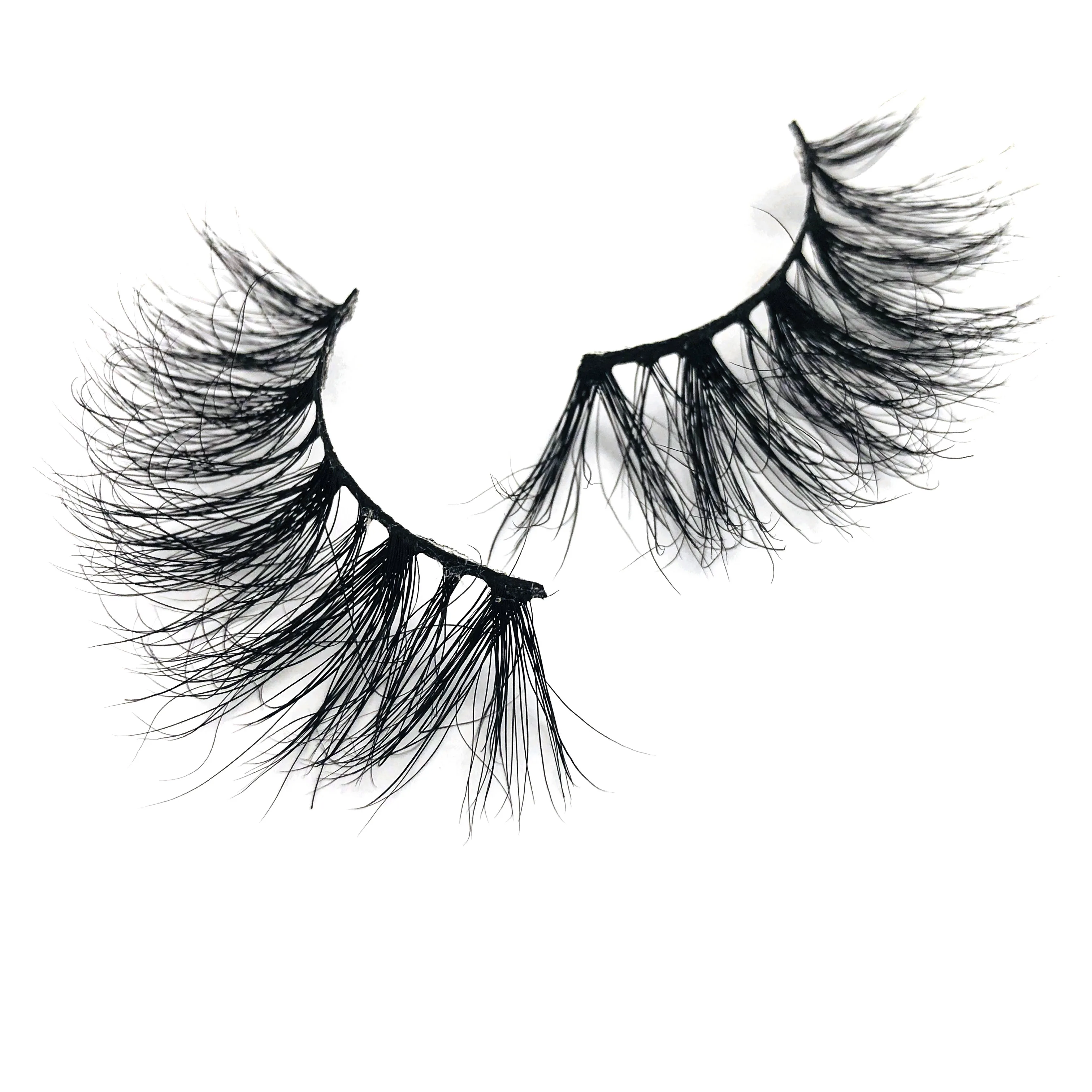 

Best 25MM Eyelashes Private Label Mink Lahes 3d Mink Eyelash wholesale, Black