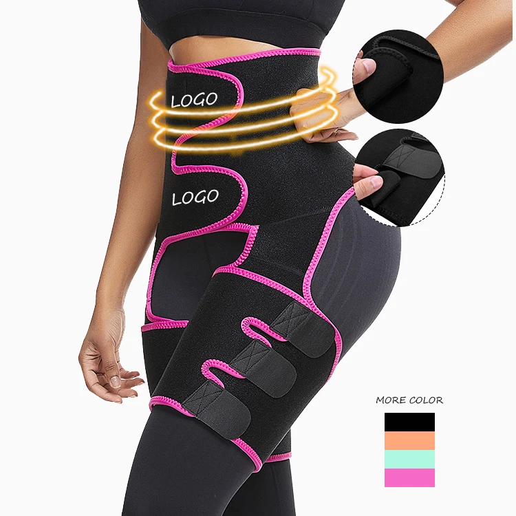 

Good Quality Custom Logo Neoprene Material Waist And Thigh Trainer Waist Trainer Thigh Eraser