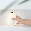 Polar bear LED night light digital clock Chick Wake Up LED Night Light Sleep Assistant Touch Click Control Silicone