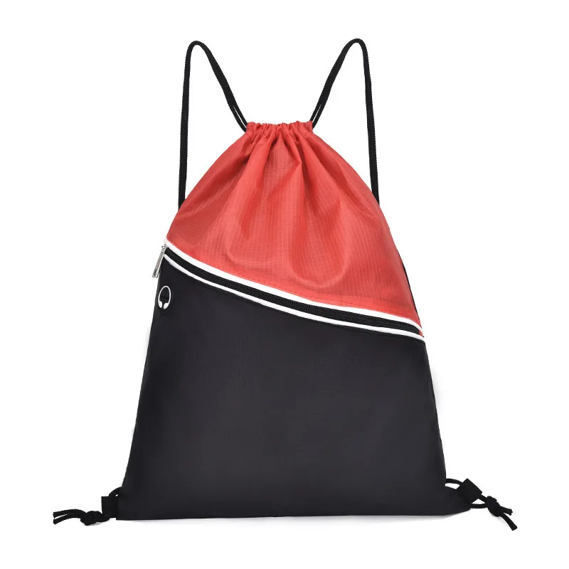 

Custom Fashion Sports Travel School Waterproof Polyester Oxford Drawstring Backpack Bag with Logo