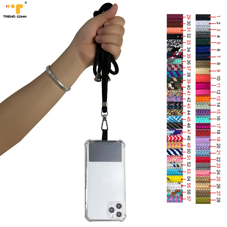

Newest Custom Universal Phone Lanyard Cell Phone Hanging Rope For Phone Case