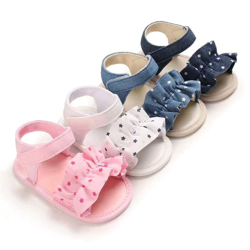 

High Quality Sweet New Born 1 Year Old Infant Summer Baby Girl Sandals