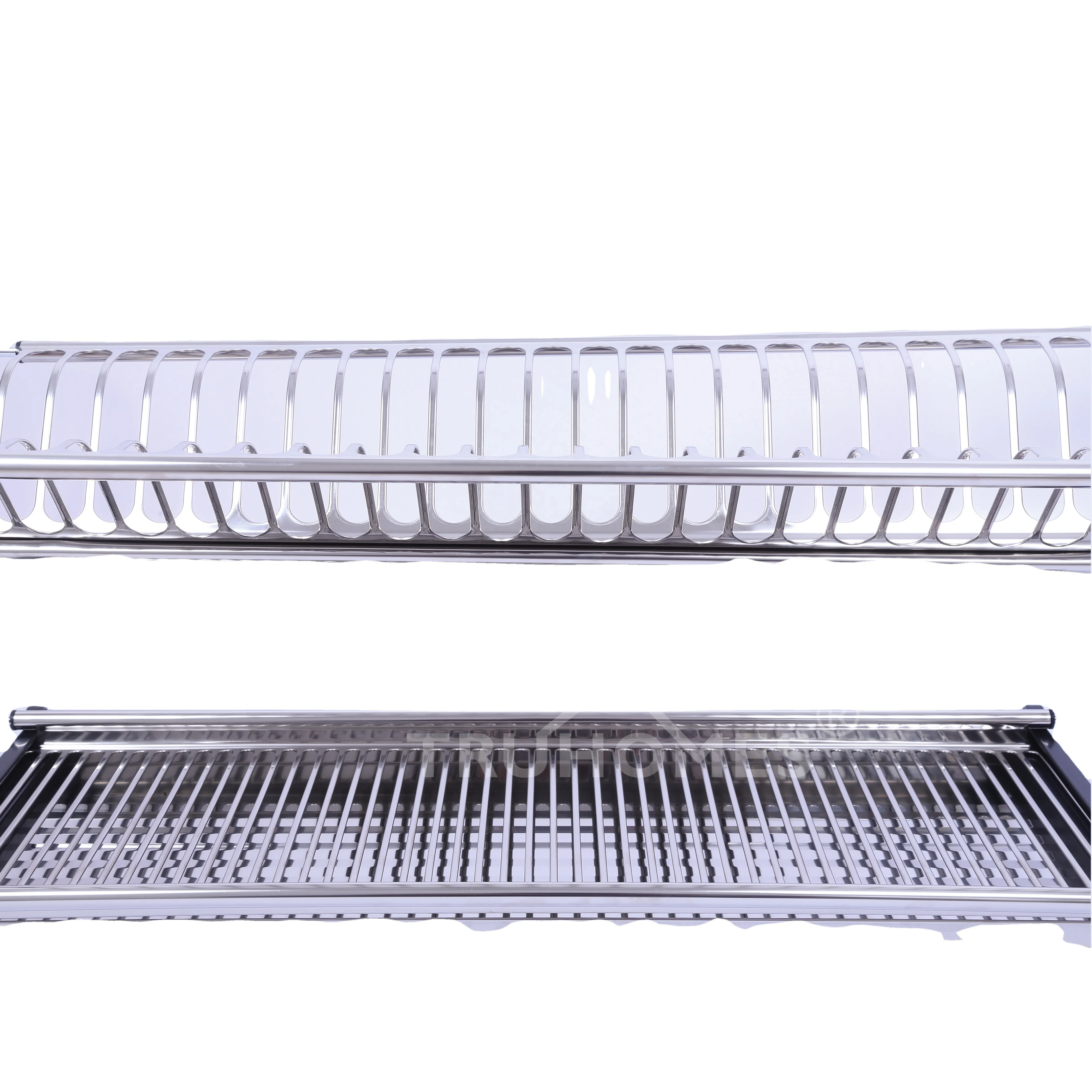 

Cabinet Stainless steel drainage rack for storage, Silver