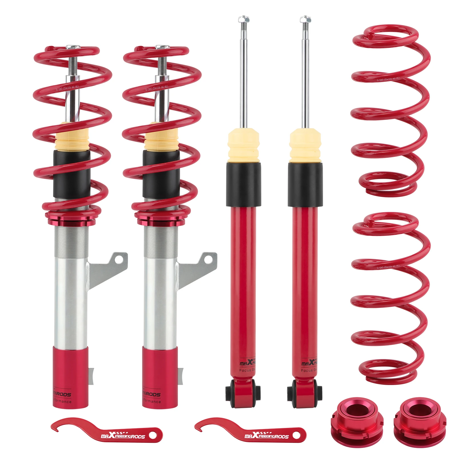 

maXpeedingrods Manufacture Coilover Suspension for VW MK5 MK6 Beetle Jetta EOS CC Passat B6 Shock Absorber