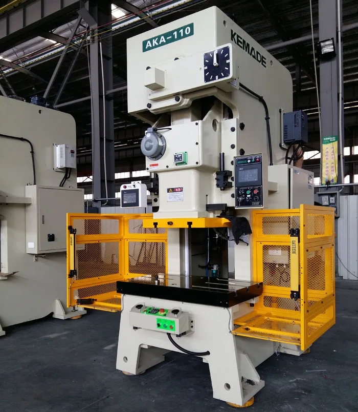 
100 ton 110 ton 125 ton 160 ton 200 ton Punch Press C frame Single Crank Eccentric Mechanical Power Press Machine 