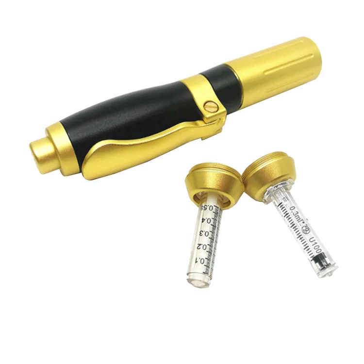 

Amazon best sellers Needle free Hyaluronic gun pen 2 in 1 two head 0.3ml 0.5ml hyloronic Acid lip filler injection hyalurons Pen