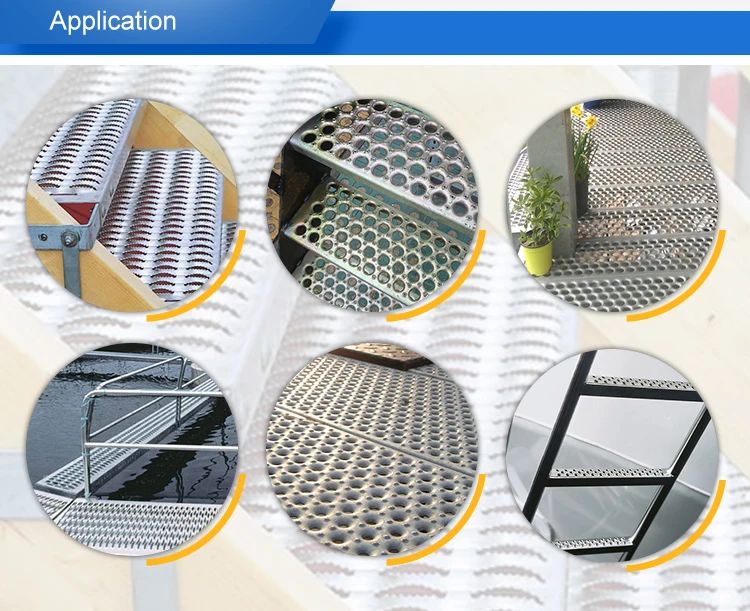 Aluminum And Galvanized Perforated Metal Stair Treads Buy Perforated