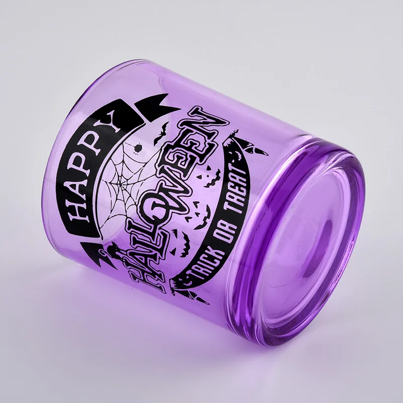 Wholesale Custom Color Glass Candle Holder