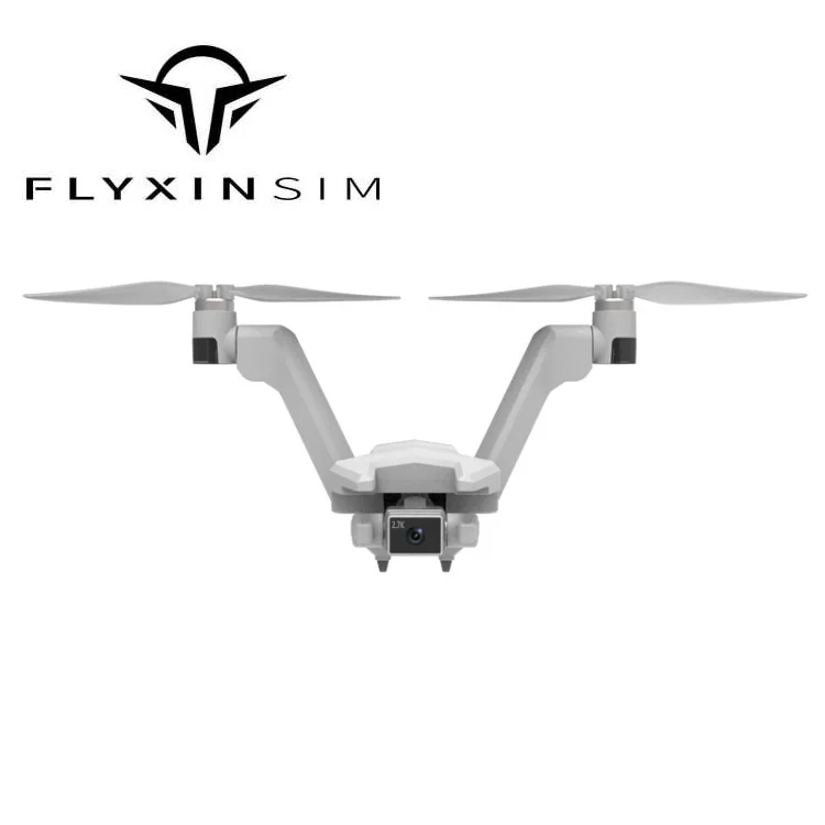 

FLYXINSIM CD202 Vtype Dual-rotor UAV White EIS Two-Axis Gimbal Brushless 2.7K Camera Drohne GPS Optical Flow 5G selfie drone